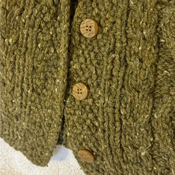 VINTAGE SWEATER VEST BANANA REPUBLIC WOOL CHUNKY - Picture 3 of 9